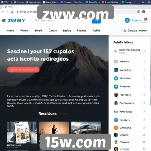 experiência do usuário no site zww.com